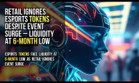 Retail ignores esports tokens despite event surge – liquidity at 6-month low