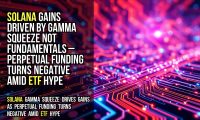 Solana gains driven by gamma squeeze not fundamentals – perpetual funding turns negative amid ETF hype