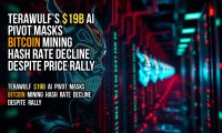 TeraWulf’s $19B AI pivot masks Bitcoin mining hash rate decline despite price rally