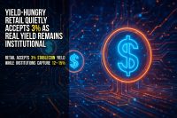 Yield-hungry retail quietly accepts 3% as real yield remains institutional