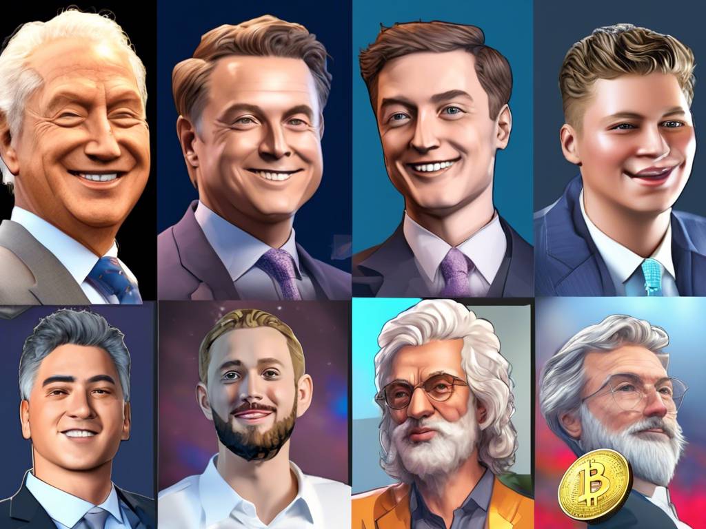 Top crypto billionaires of 2024: millionaires turned billionaires! ??