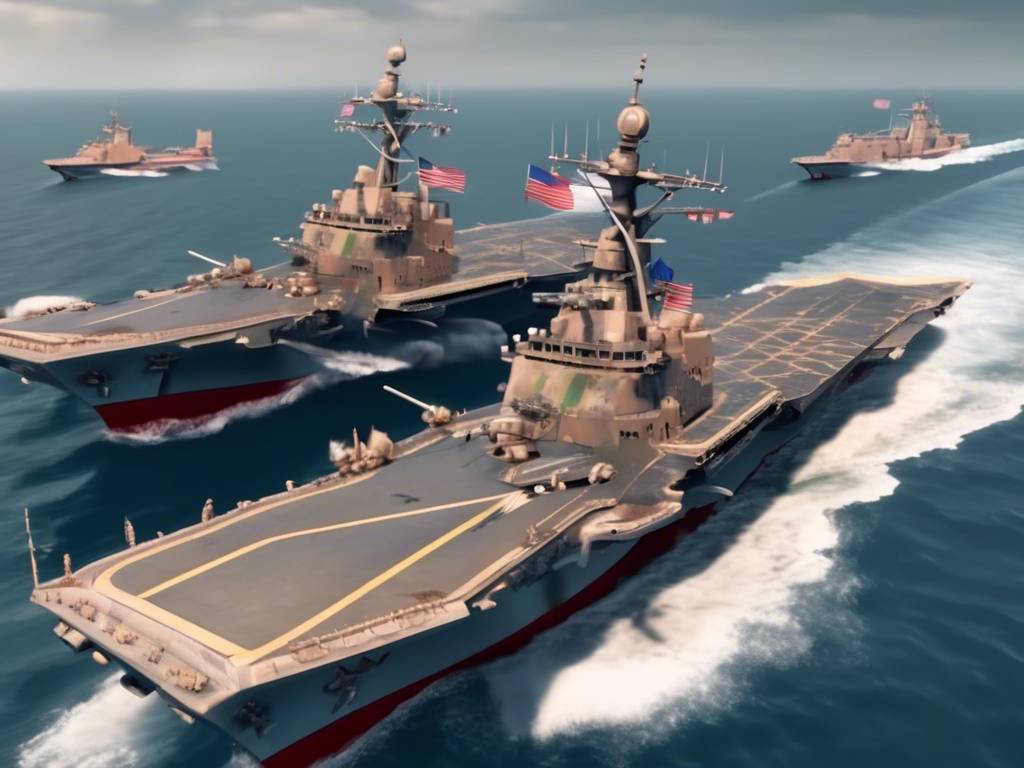 US leads efforts against China with allies ??