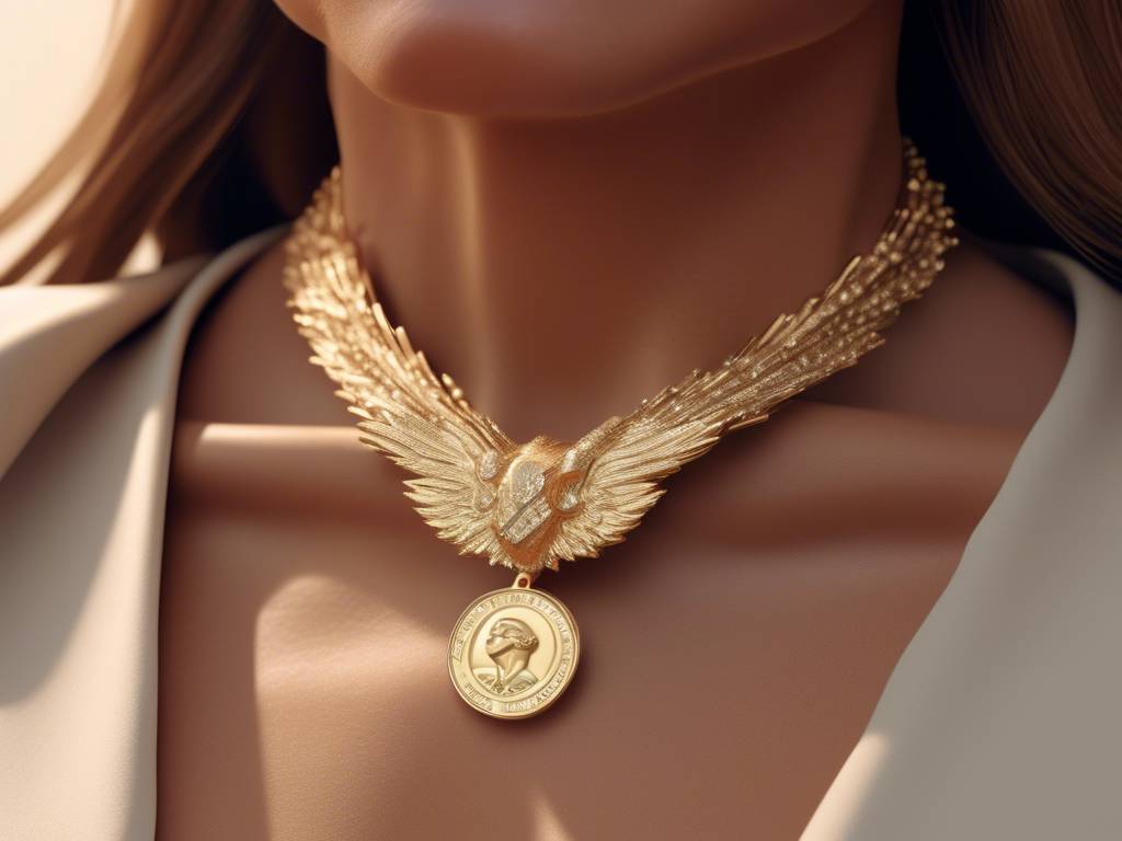 Melania Trump's NFT Mother's Day Necklace on Solana ??‍?‍?