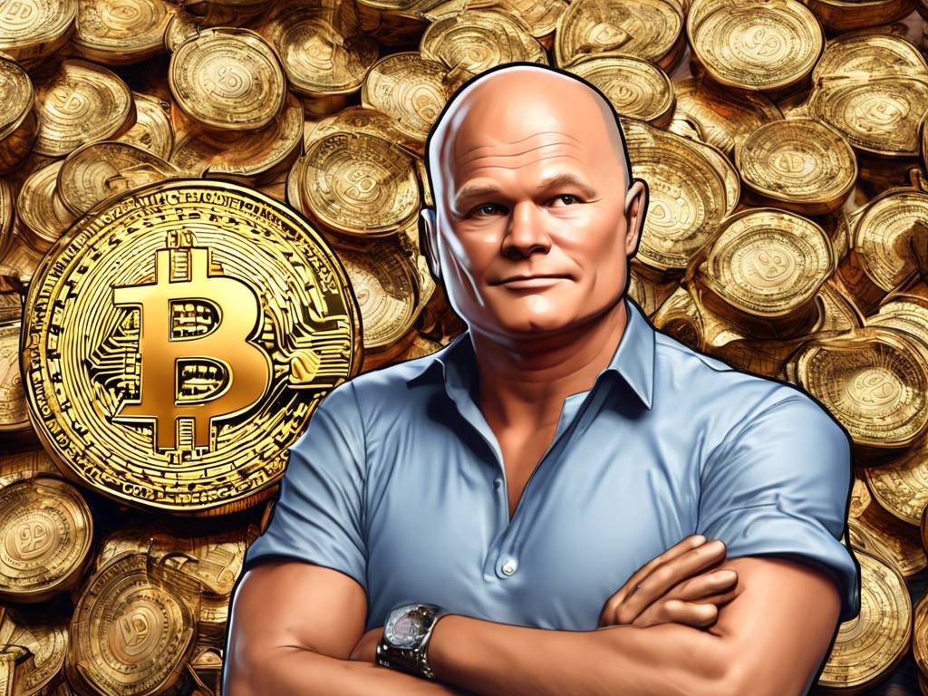 Bitcoin Alert: Billionaire Mike Novogratz Predicts 'First Real Correction' if This Happens ??