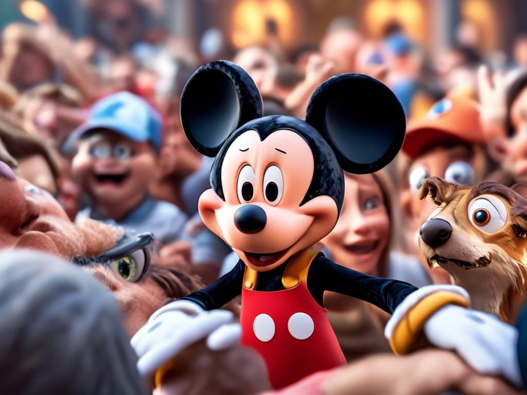 Disney stock price surges after earning report ?