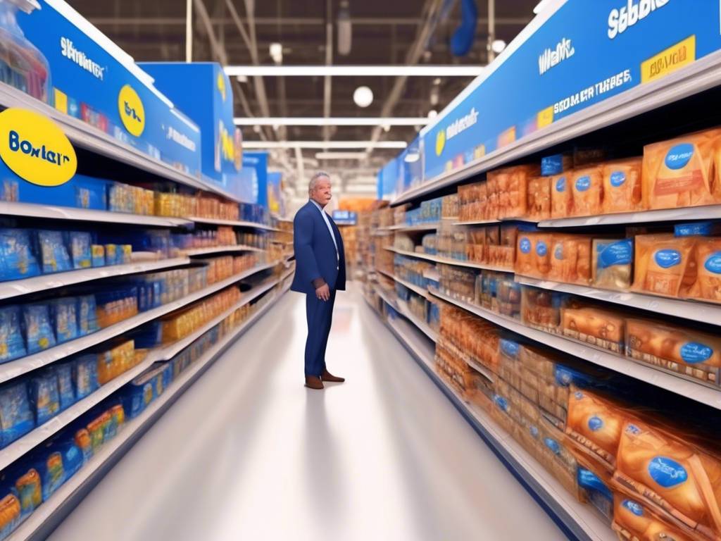 Former U.S. Walmart CEO warns of affluent consumer 'bubble' at store ?