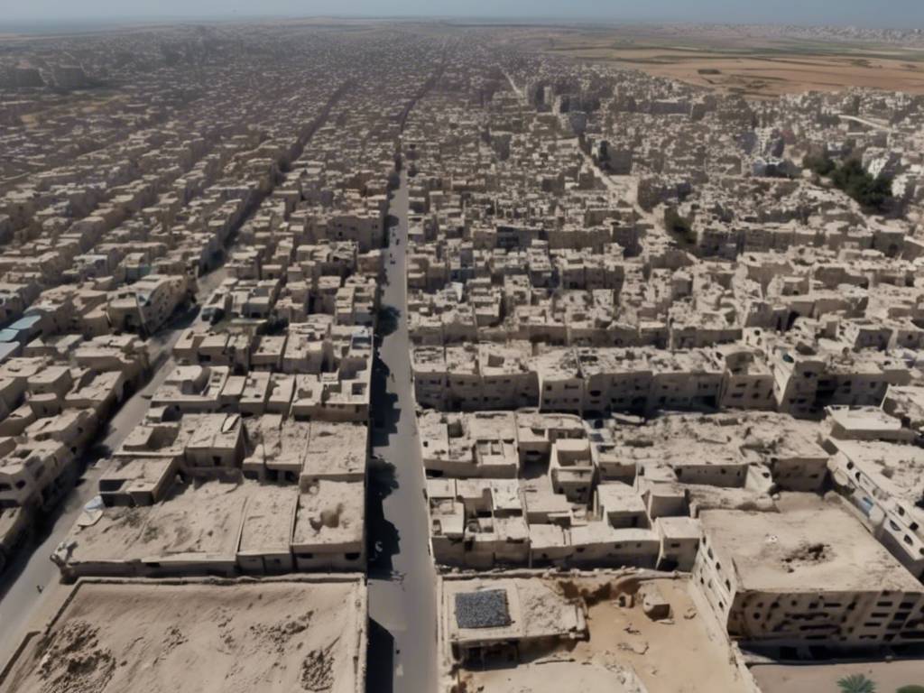 Watch drone videos revealing Gaza's transformation ?