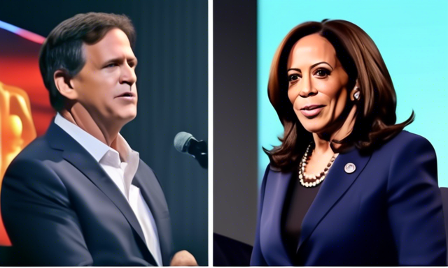 VP Kamala Harris 'Far More Open' To Crypto Seen by Shark Tank Investor Mark Cuban ?