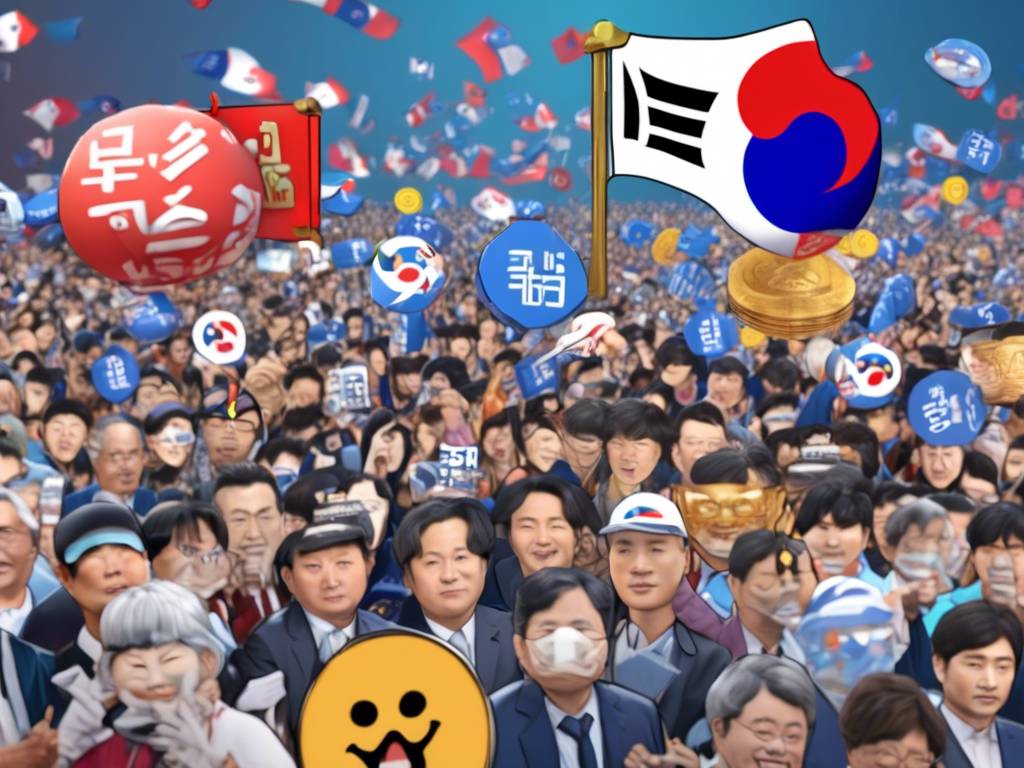 6 Million Crypto Traders Influence South Korean Election ?️