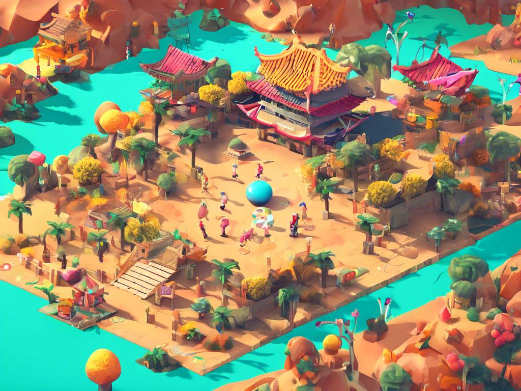 Discover Hackatao's surreal NFT game 'Hack The Tao' on The Sandbox! ??️