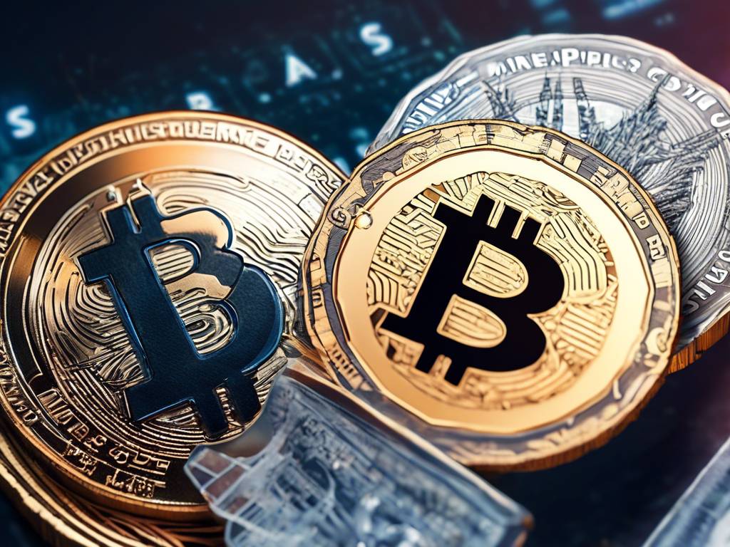 Stablecoins USDT, USDC, and DAI ? surpass Visa's monthly volume in 2023! ?