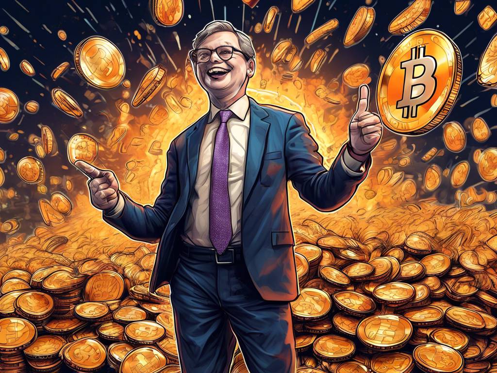 Bitcoin Surges Towards Record High ?CEO Predicts Potential Corrections ?