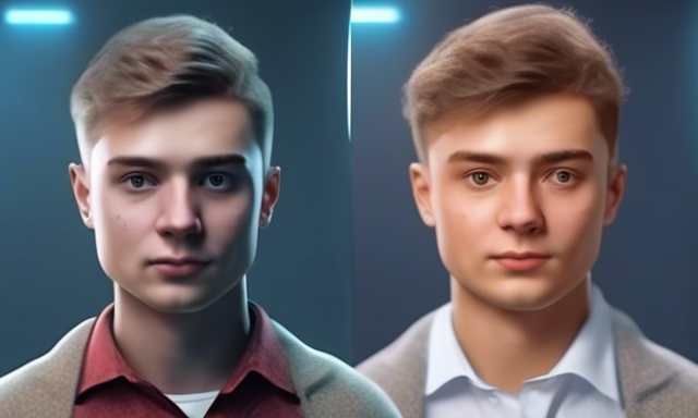 The transformation of a Ukrainian student into a Russian was facilitated by AI. ?