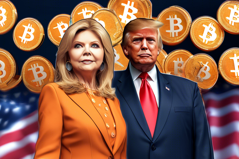 Bitcoin donations are now being accepted by Senator Marsha Blackburn, in alignment with Trump's decision. ?