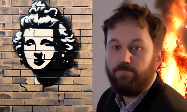 Interview with the guy who burned an original Banksy to create a NFT was conducted?