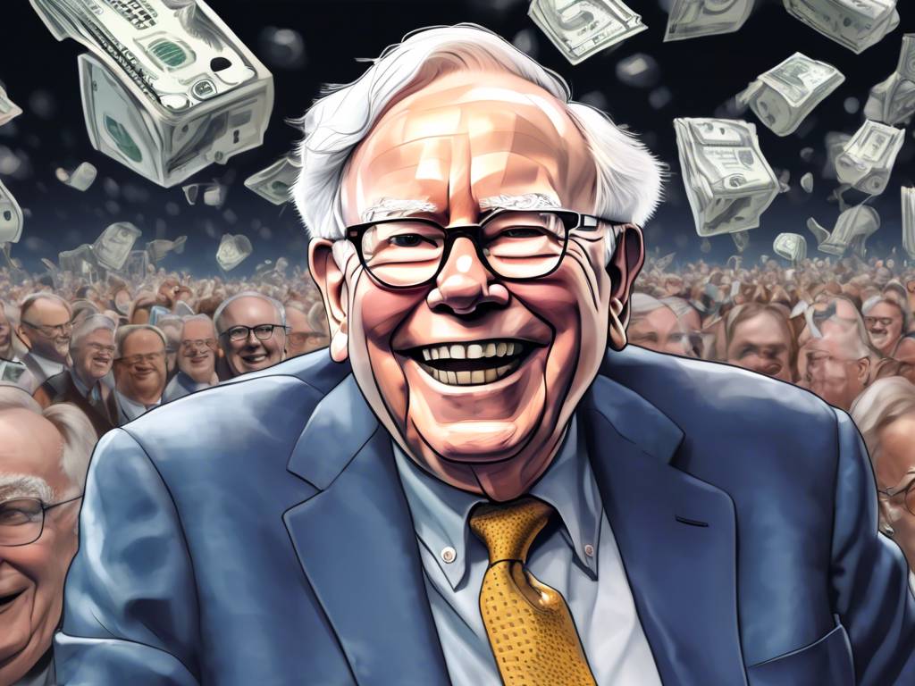 Buffett boosts Berkshire, praises Apple ??