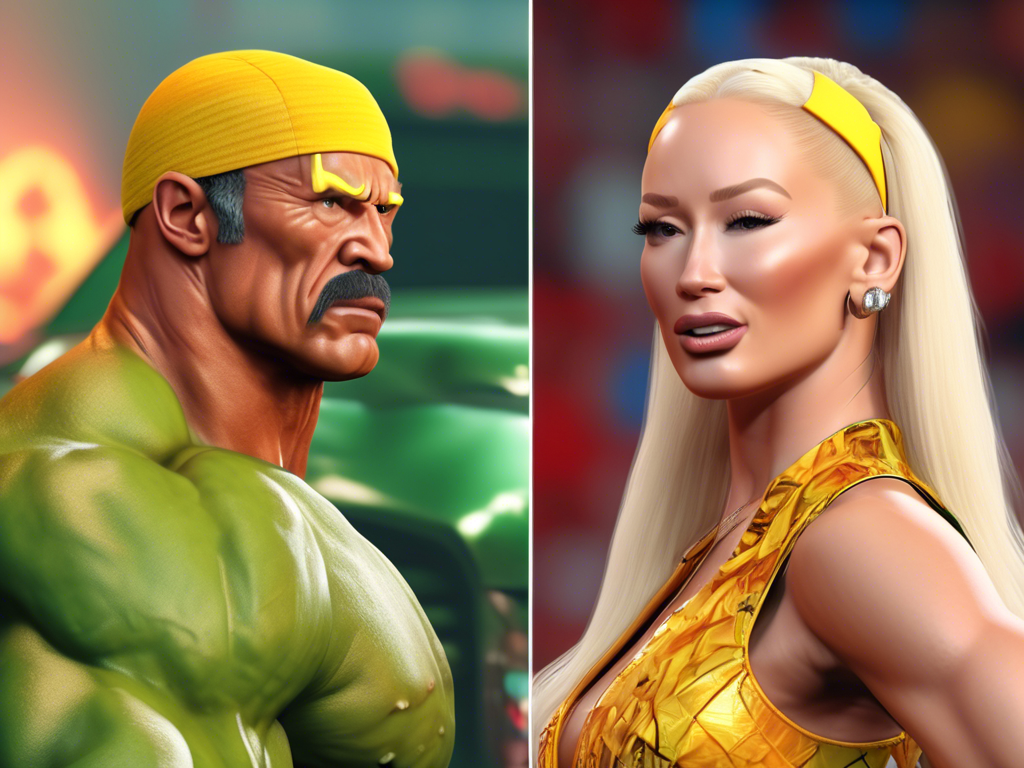 Iggy Azalea And Hulk Hogan Beef Over Memecoins ??