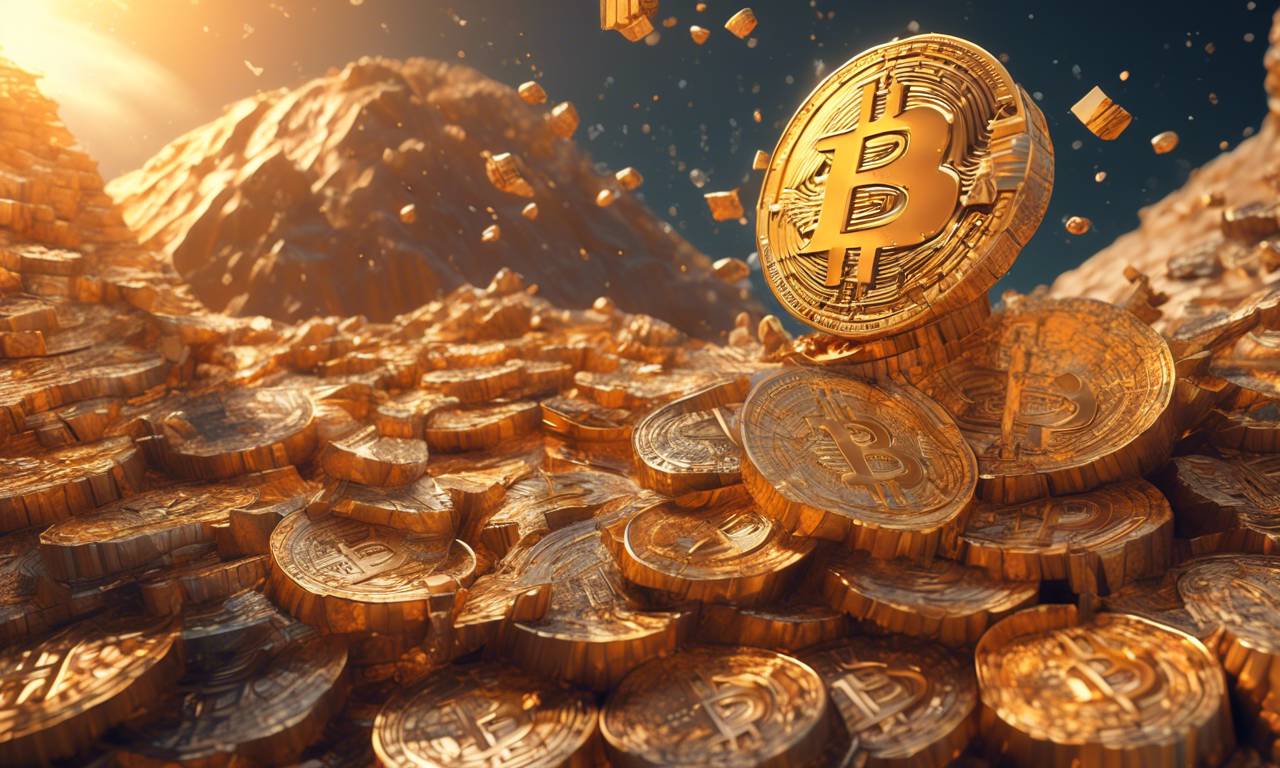 Bitcoin hits all-time high of $70,000 ??