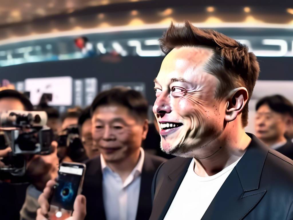 Elon Musk's Visit to China Sparks Crypto Buzz ?