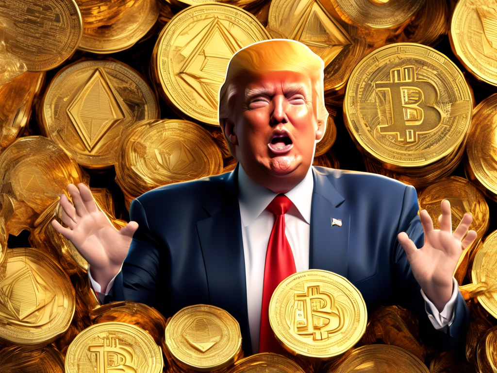 Donald Trump's Crypto Holdings Top $10M in TRUMP Memecoin Craze! ?