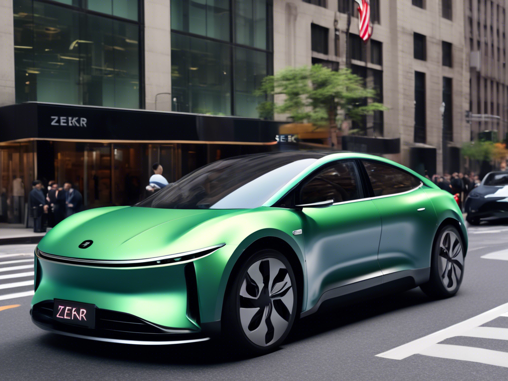Zeekr, a Chinese EV maker, makes debut on NYSE ?