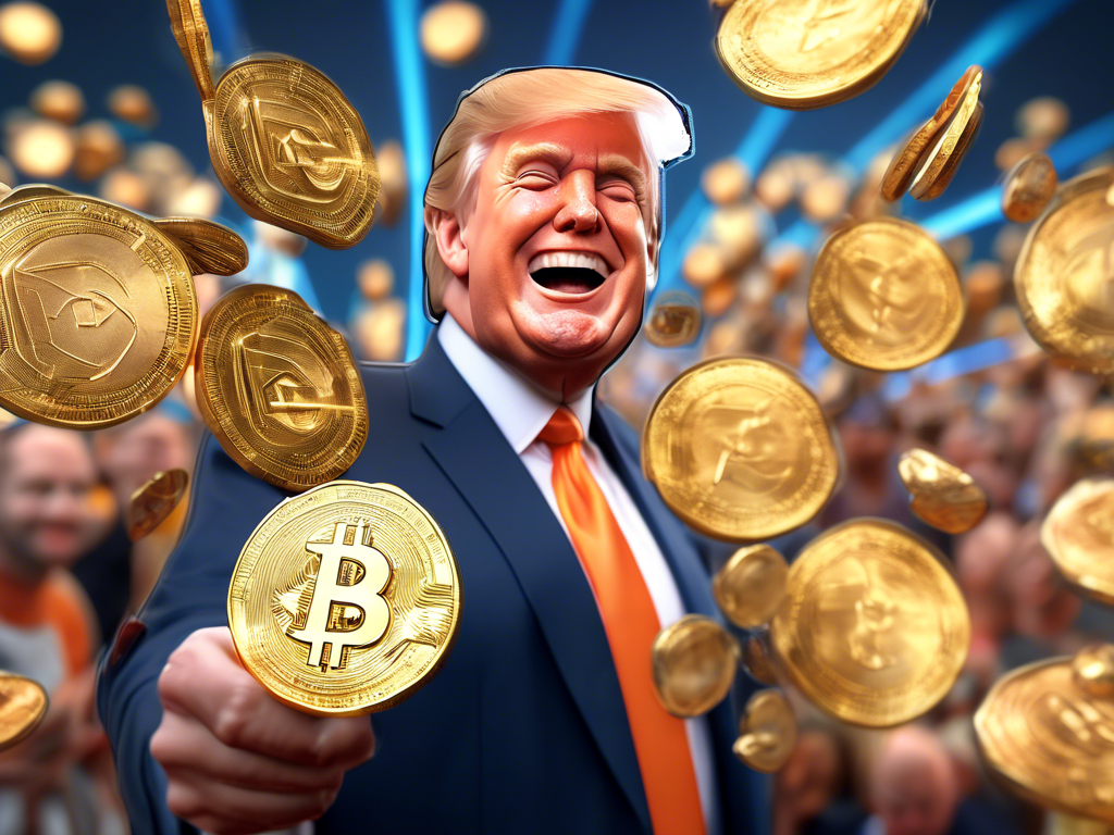 Crypto readers cheer as Trump backs digital currency revolution! ??