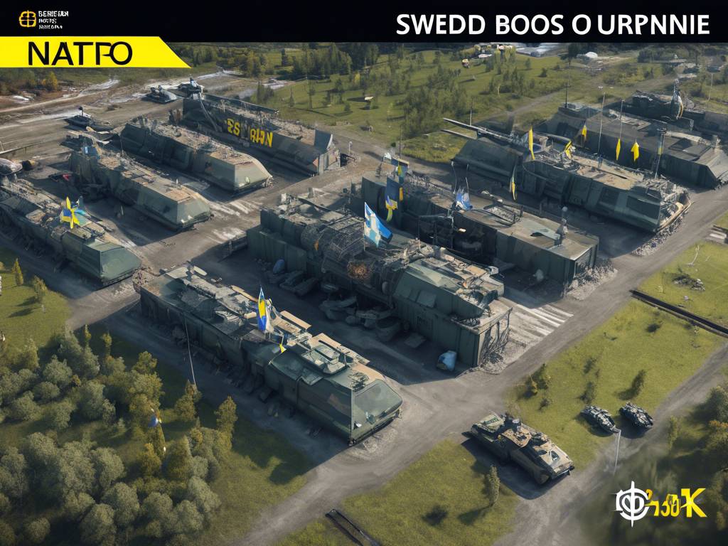 Sweden boosts NATO in response to Ukraine conflict ?