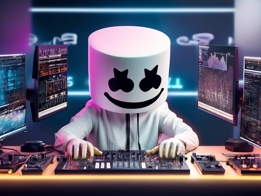 Crypto analyst dissects DJ Marshmello's viral stunt! ??