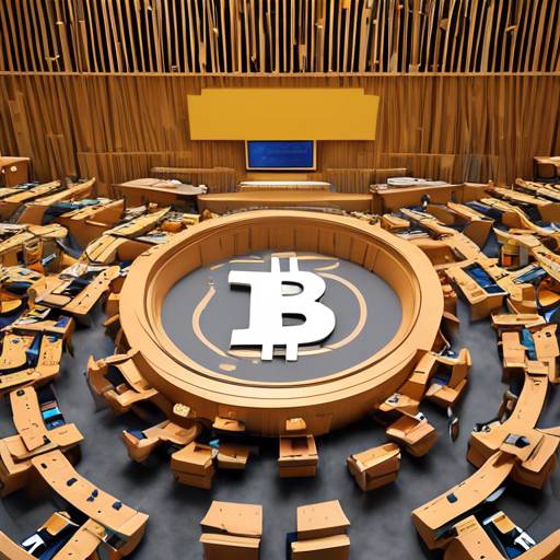 Bitcoin crypto logo spotted in German parliament Bundestag ???