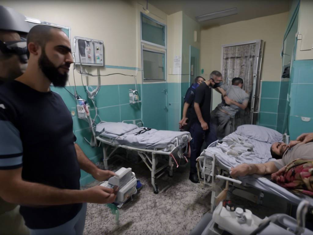 Israel raid sparks Gaza patients' hiding in distress ?