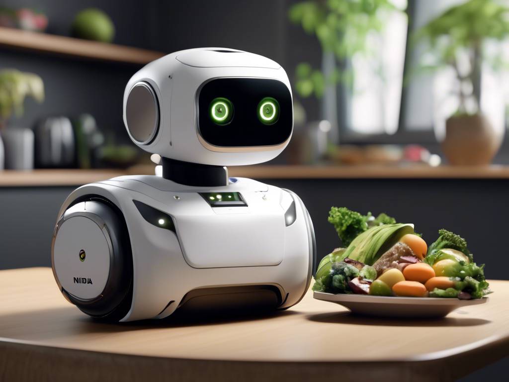 NVIDIA-powered robot delivers food with ??