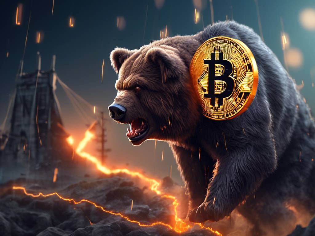 Bitcoin falls below 4-hour MA ? Bearish trend ahead?