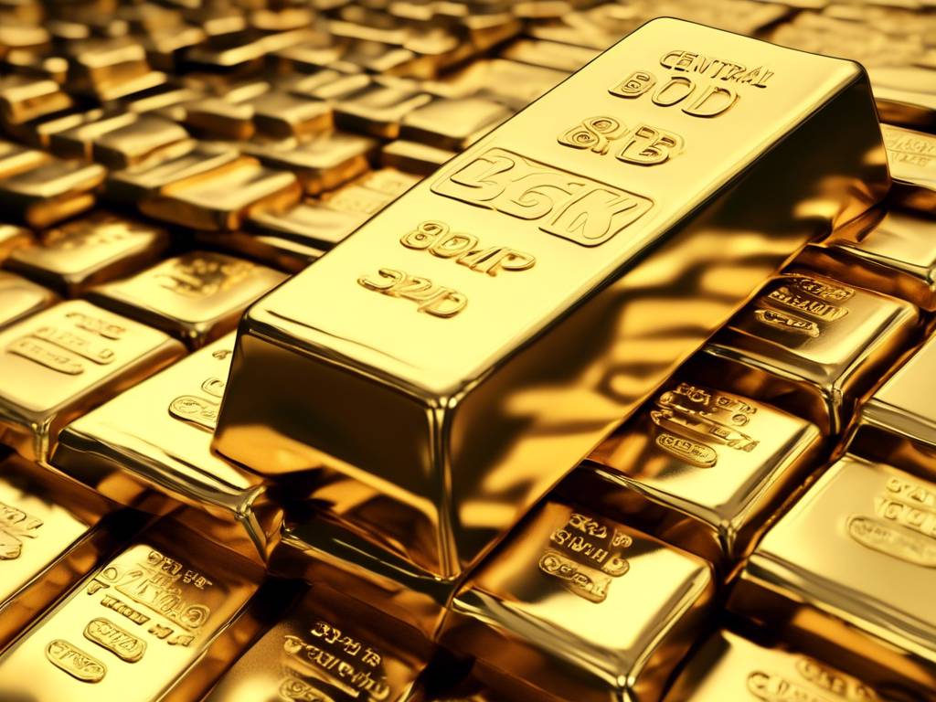 Central Banks Buy $24B Gold in 3 Months, Shattering Records! ??