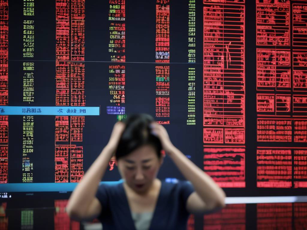 China shares surge, Japan stocks fall with yen ?