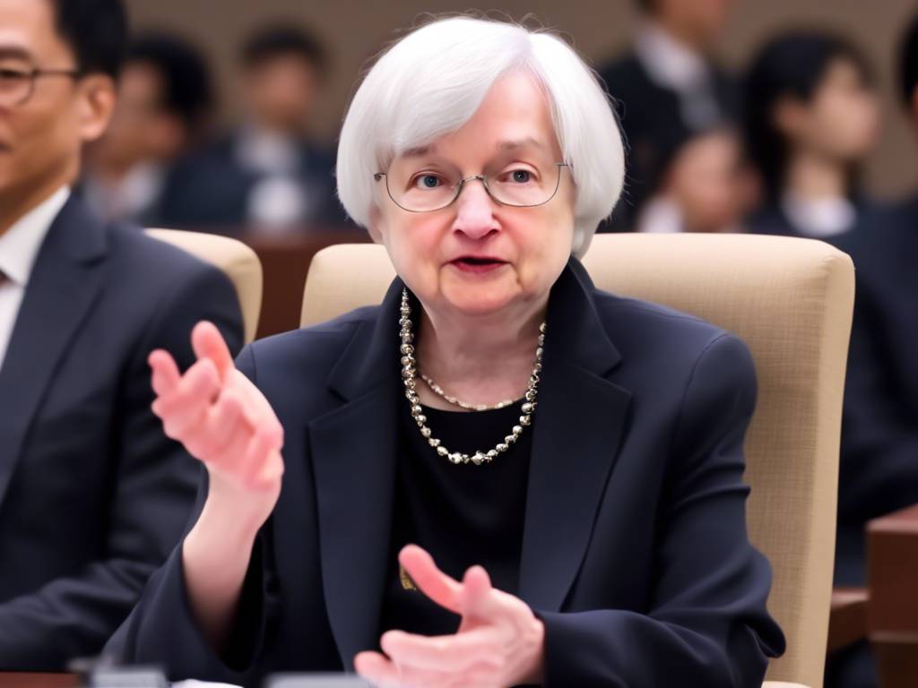 Janet Yellen discusses crypto outlook with business community in Guangzhou! ?