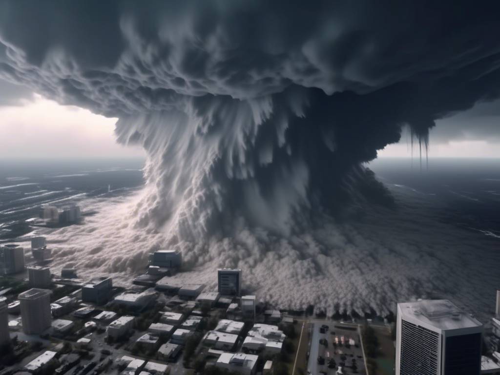 Massive storm captured by security camera in North Carolina! ?️