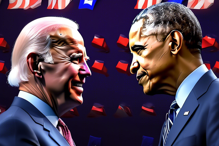 Concerns of Obama have led to Biden's Election Prospects crashing on Crypto Markets ?
