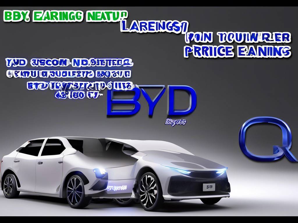 BYD suffers from price war: Q1 earnings affected ?