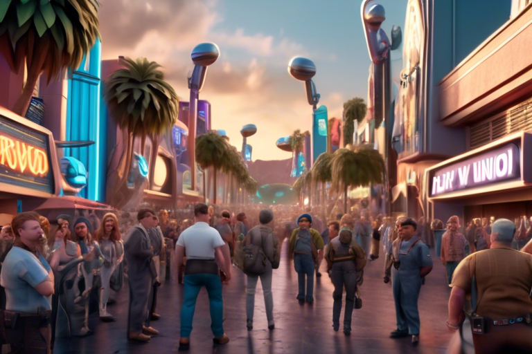 Top Hollywood Studios Agree to AI Use and Pay Deal with Workers Union! ??