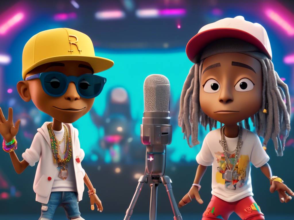 Pharrell and Lil Wayne Star in NFT Animated Film ??