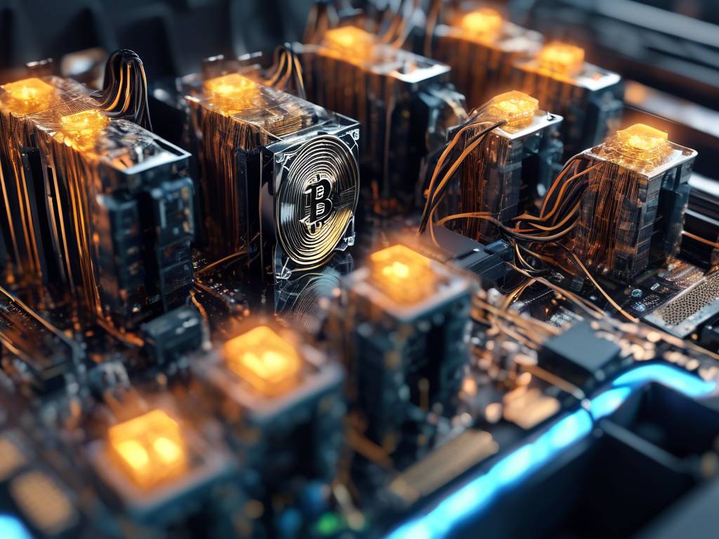 Bitcoin miners race for profits! ??