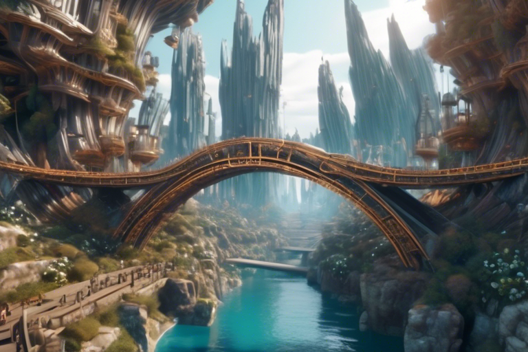 Digital Art Milestone 'Bridges Worlds' with Traditional+Electronic Art ?
