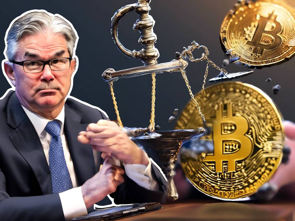 Bitcoin surges as Fed Chair Powell dismisses recession fears! ??