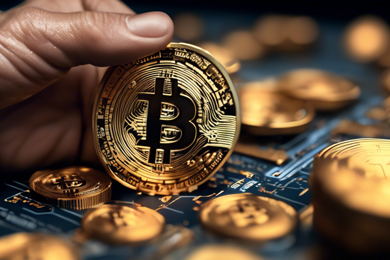 Bitcoin hits one-month low ? in market sell-off ?