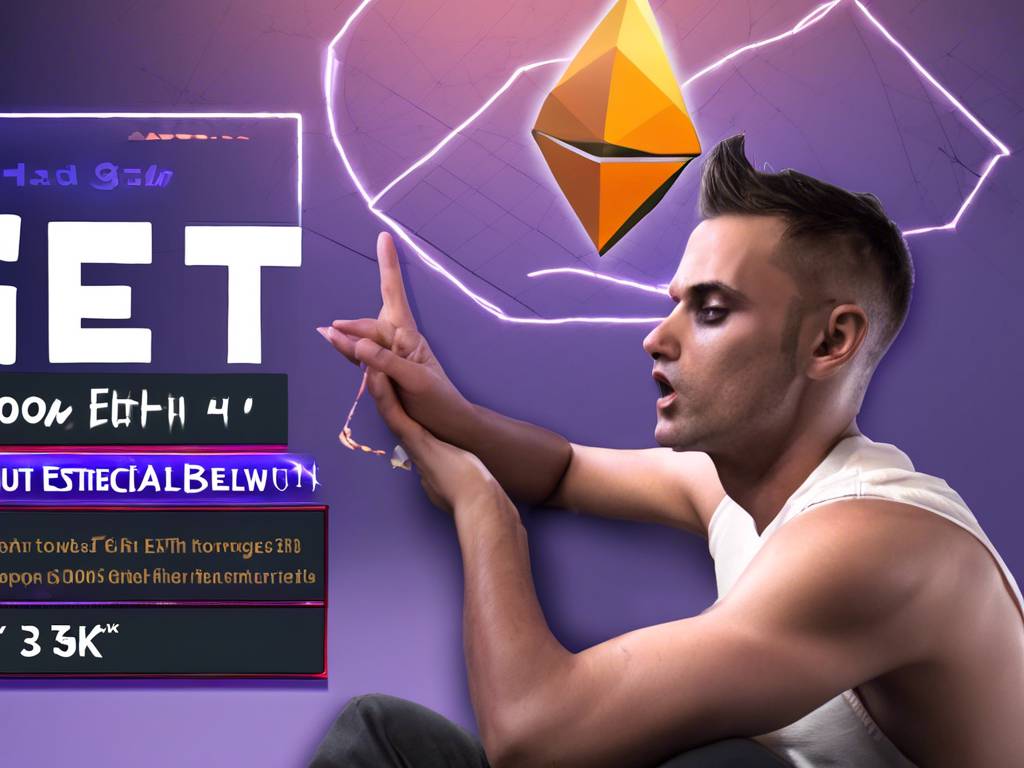 Ethereum (ETH) to drop below $3,000 soon! ??