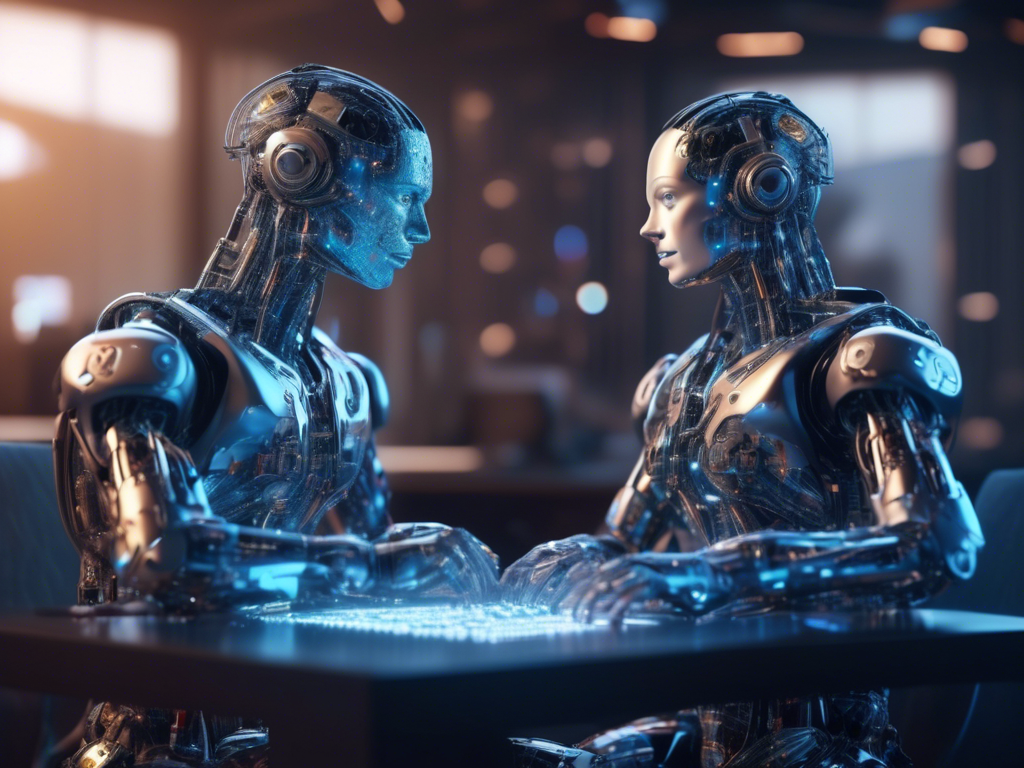 Tech Leaders Chat About AI Partnership ?