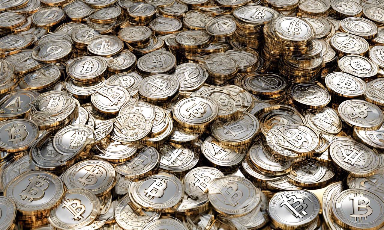 Bitcoin's market cap tops $1.4T, overtakes silver! ??