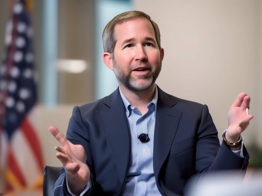 Ripple CEO Brad Garlinghouse reveals shocking crypto prediction! ?
