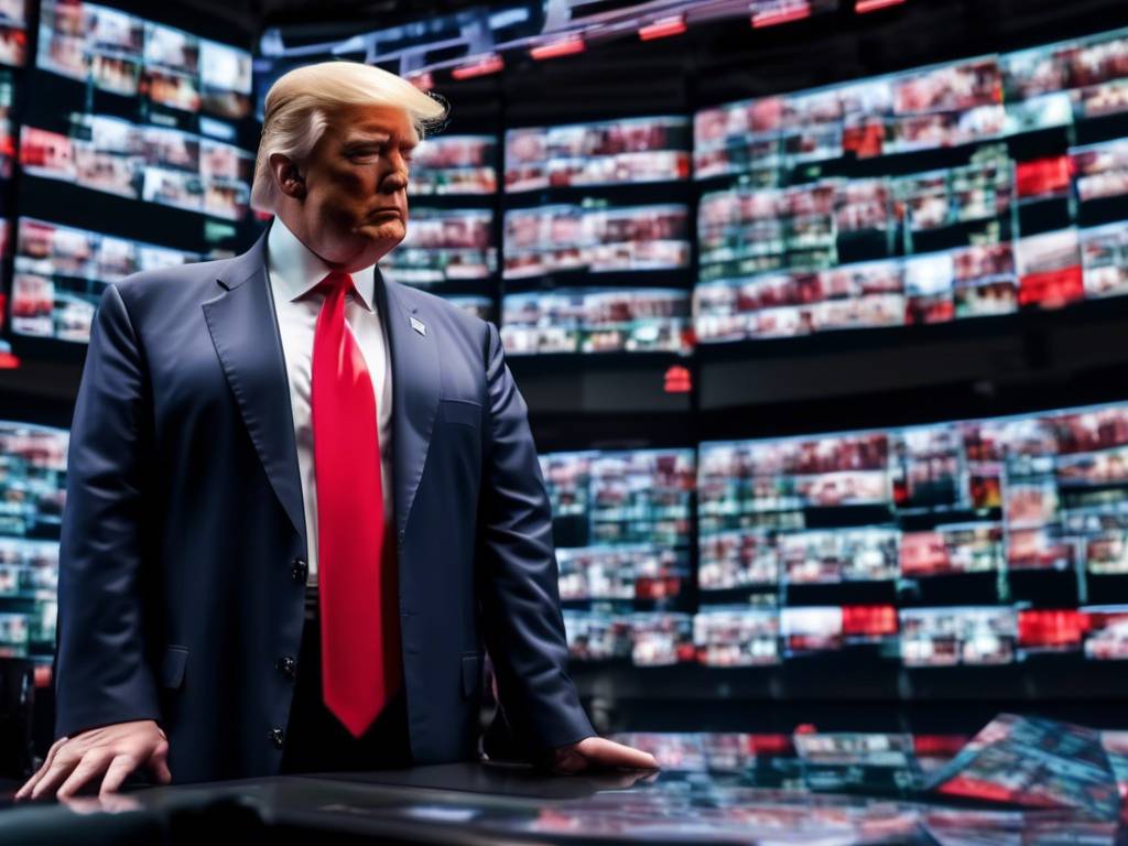 Media firm linked to Trump reports loss, stocks drop ?