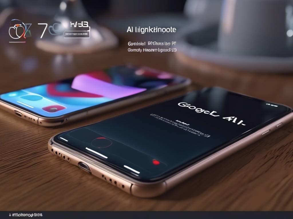 Apple discussing partnership to incorporate Google's AI into iPhones! ??